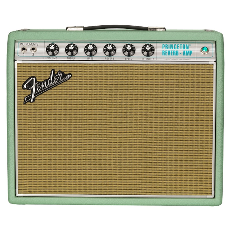 Fender '68 Custom Princeton Reverb Surf Green Limited Edition - ULT975560817844