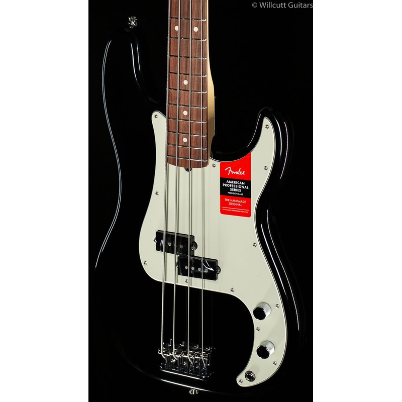 Fender American Pro Precision Bass Black Rosewood - ULT975560817322