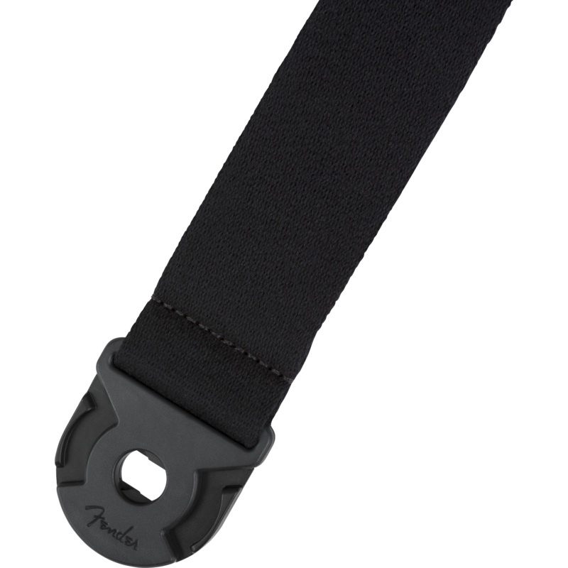 Fender Quick Grip Locking End Supersoft Strap, Black, 2" - ULT975560817472