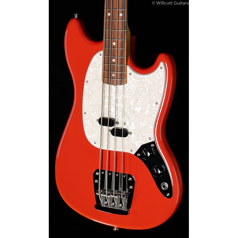 Fender Vintera '60s Mustang Bass Fiesta Red - ULT975560817827