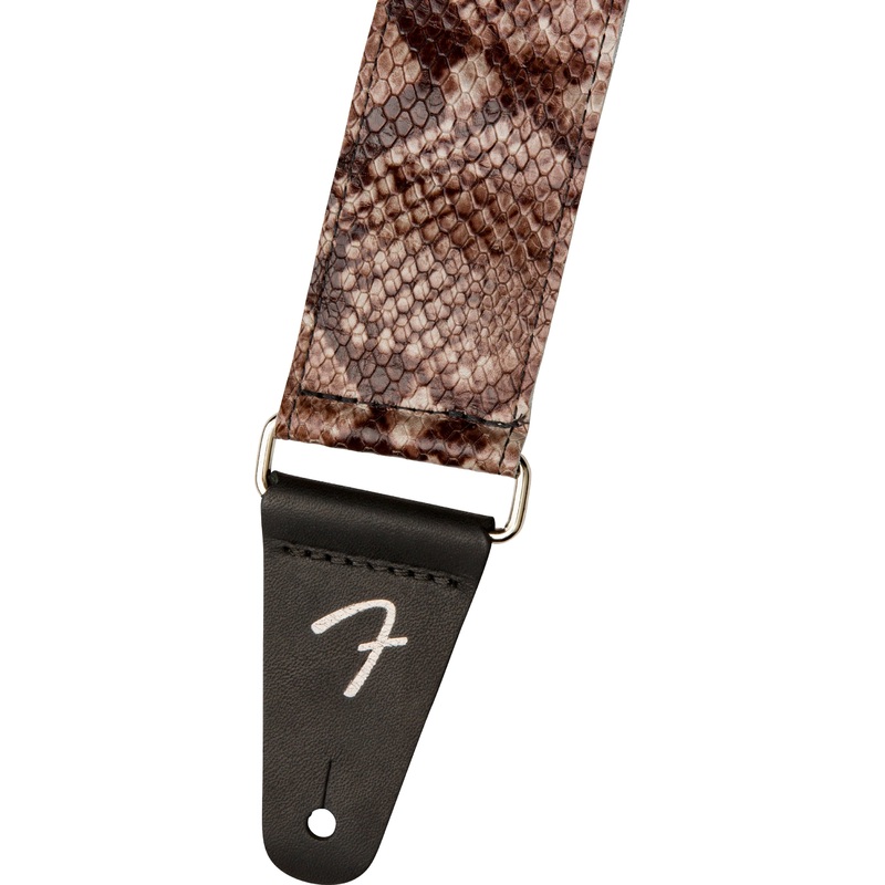 FENDER WILD FAUX SNAKESKIN LEATHER STRAP - ULT975560817572
