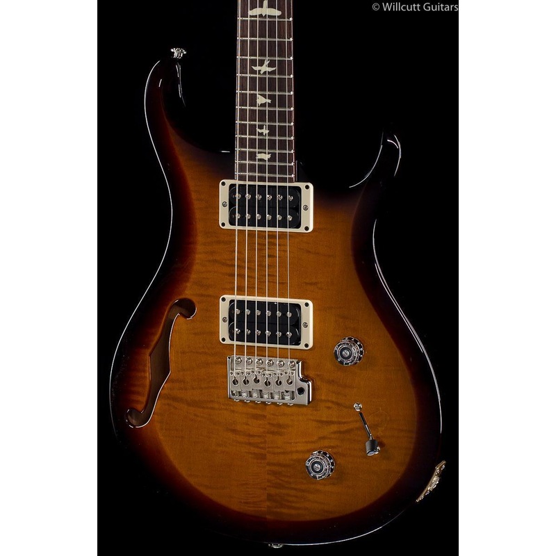 PRS S2 Custom 22 Semi Hollow Amber Burst (311) - ULT975560817574