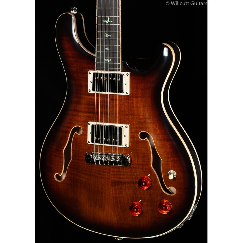 PRS SE Hollowbody II Piezo Black Gold - ULT975560817351
