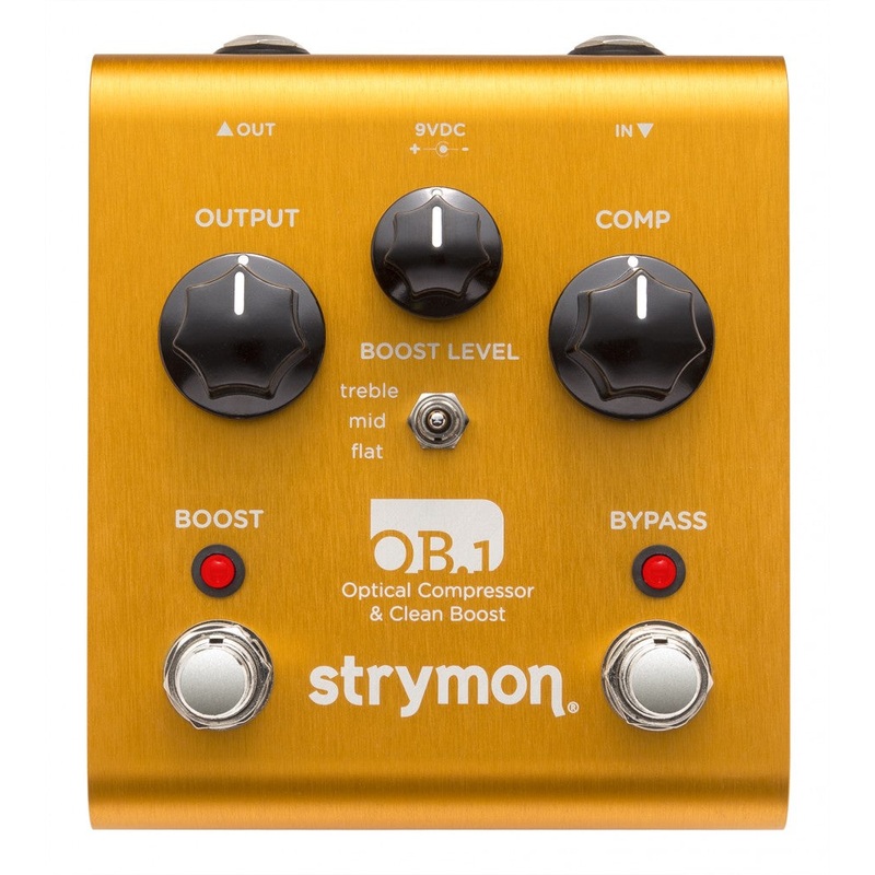 Strymon OB1 Optical Compressor & Clean Boost - ULT975560817455