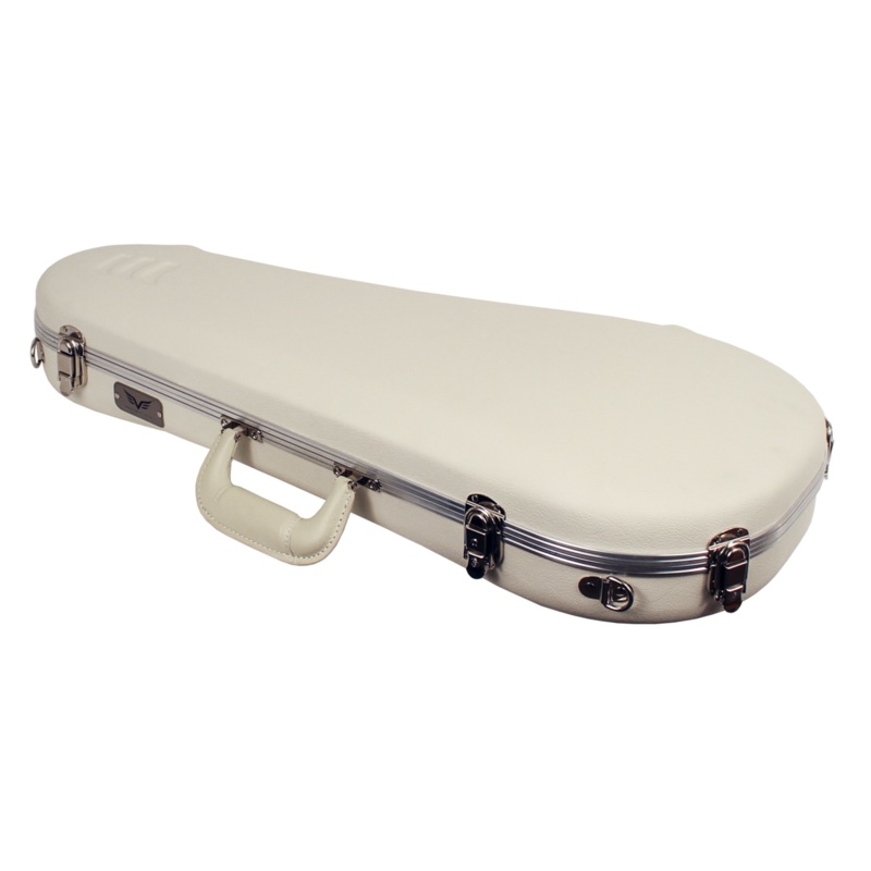 TKL VECTRA F-STYLE MANDOLIN CASE - GLACIER WHITE EXTERIOR - ULT975560817276