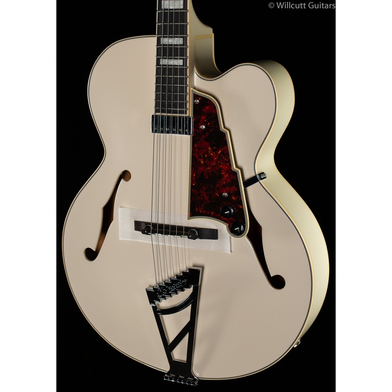 D'Angelico Premier Series EXL-1 Hollowbody Electric Guitar Champagne - ULT975560817155