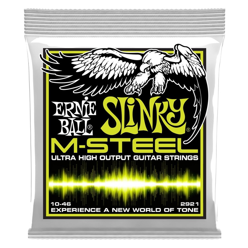 Ernie Ball Regular Slinky M-Steel Electric Guitar Strings - 10-46 Gauge - ULT975560816875