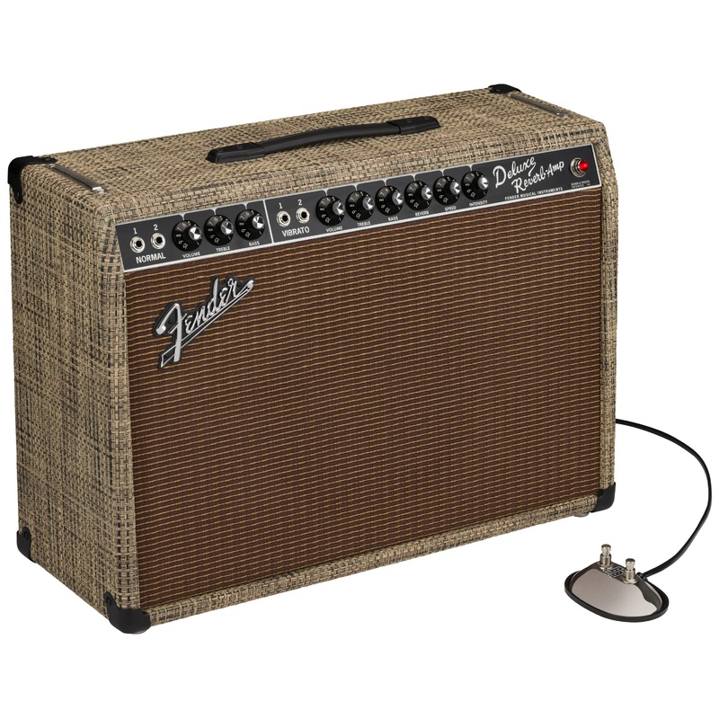 Fender 65 Deluxe Reverb Chilewich Bark - ULT975560817034