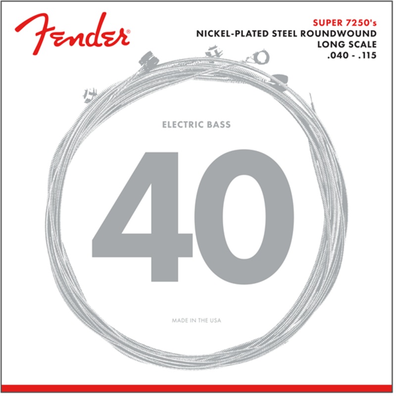 Fender 7250 Bass Strings (5-String) Light Gauge - ULT975560816879