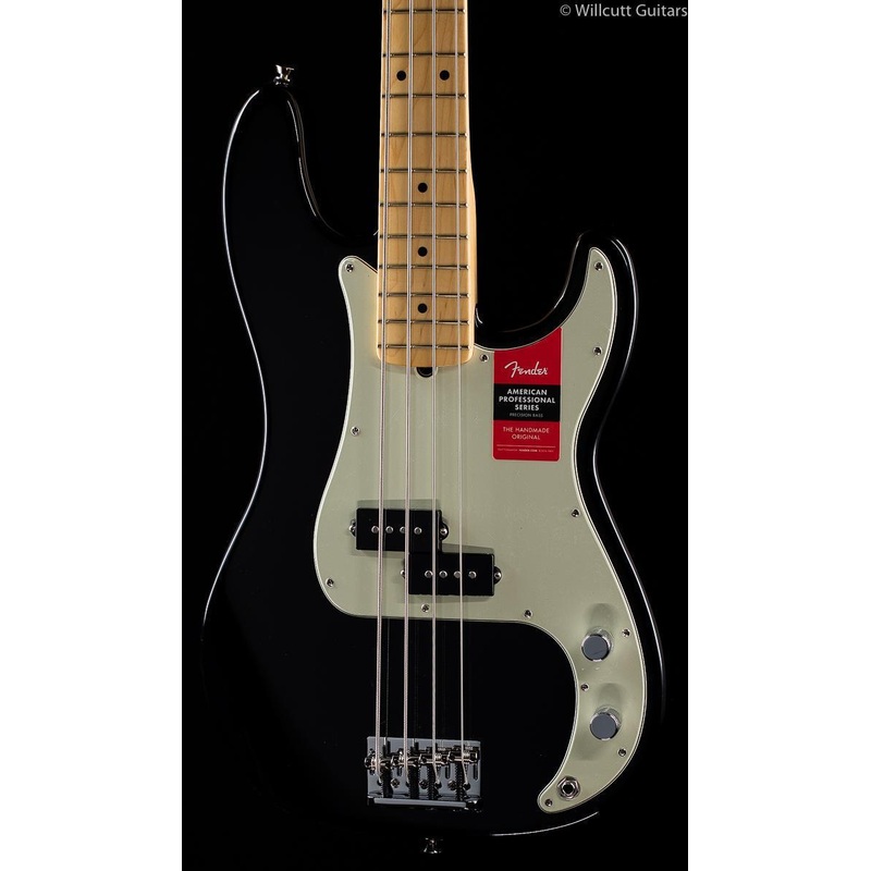 Fender American Professional Precision Bass Black Maple - ULT975560816930