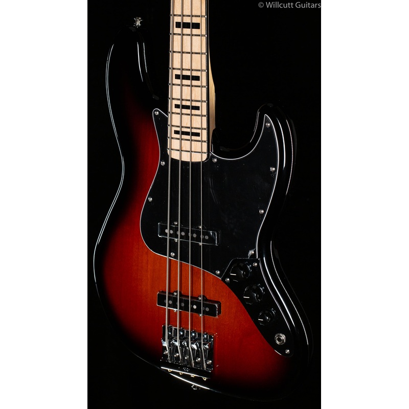 Fender Geddy Lee Jazz Bass 3-Tone Sunburst Maple Bass Guitar - ULT975560816843