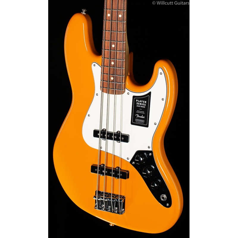 Fender Player Jazz Bass Capri Orange Bass Guitar - ULT975560816837