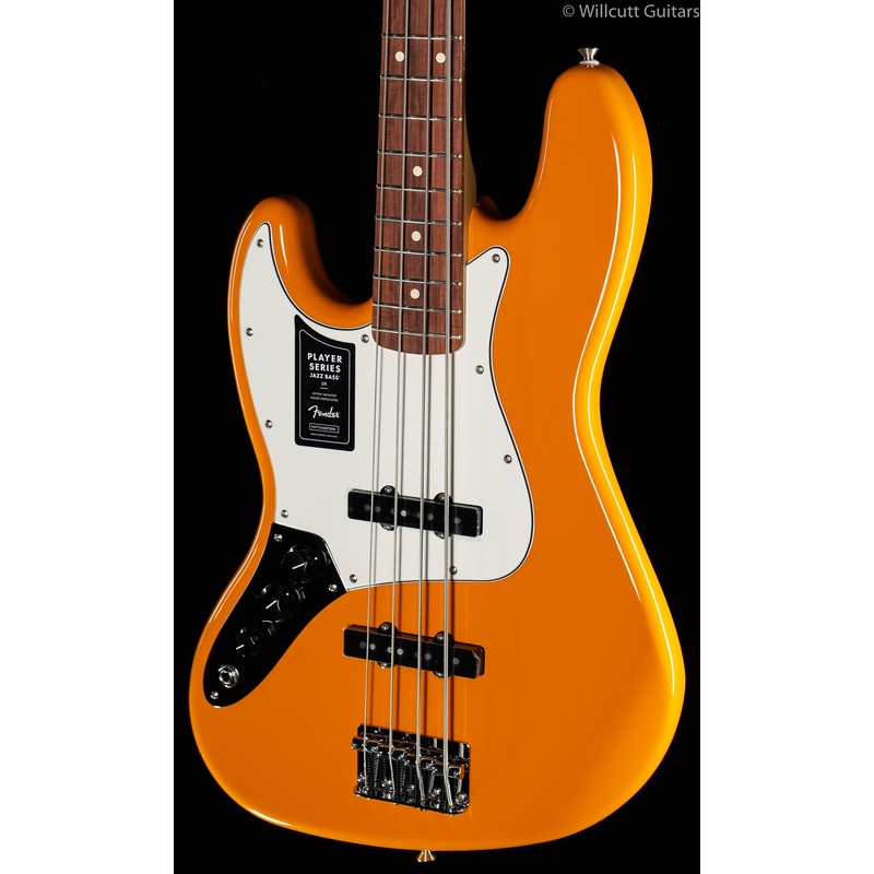 Fender Player Jazz Bass Capri Orange Lefty - ULT975560816836