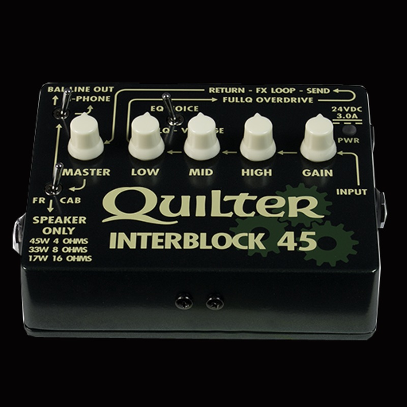 Quilter INTERBLOCK 45 watt guitar amp in a pedal - ULT975560817205
