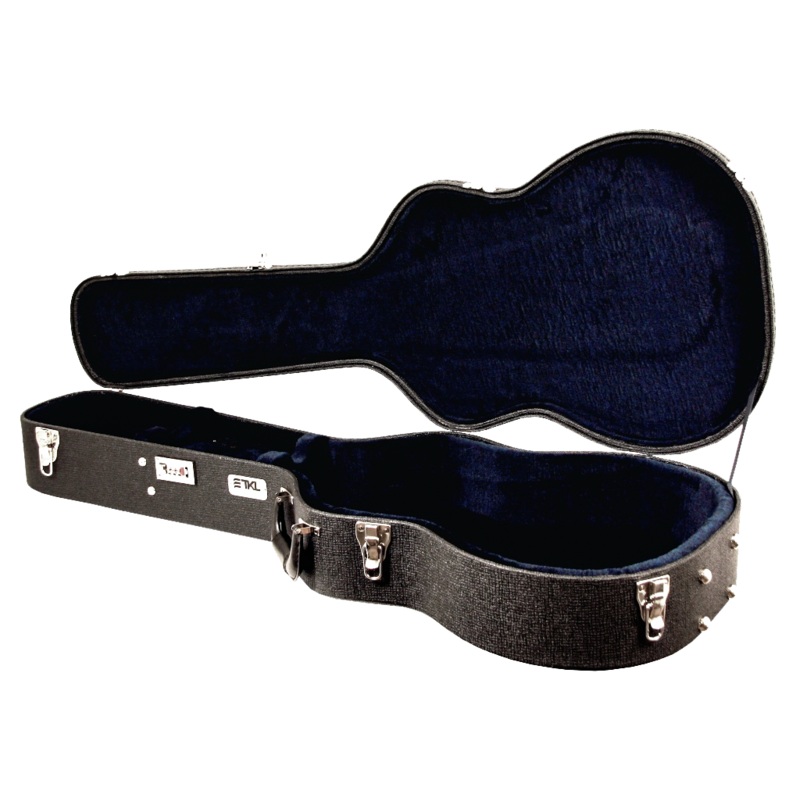 TKL LTD ARCH-TOP OM / 000 LIMITED EDITION HARDSHELL GUITAR CASE - ULT975560817023