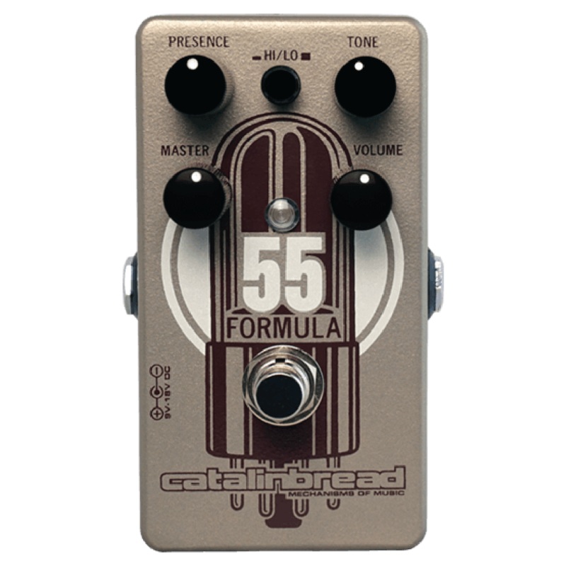 CATALINBREAD Formula No. 55 Low Power Tweed Overdrive - ULT975560816716