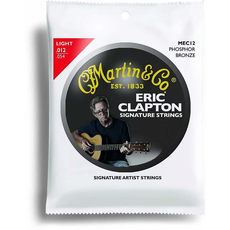 Eric Clapton Guitar Strings -.012-.054 Light - ULT975560816611