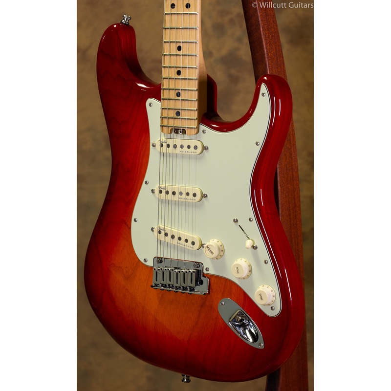 Fender American Elite Stratocaster Maple Aged Cherry Burst USED - ULT975560816509