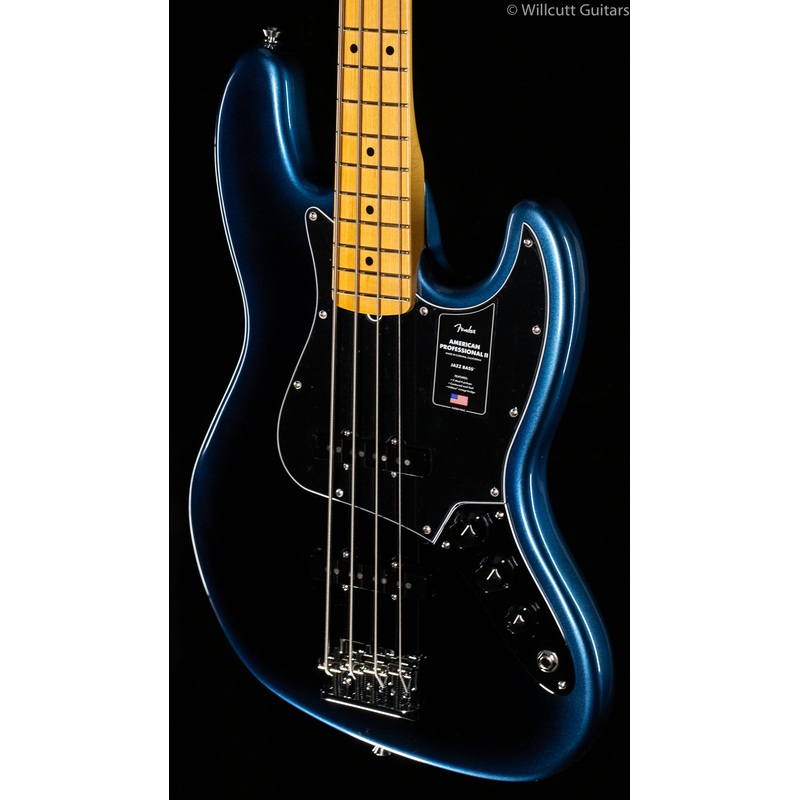 Fender American Professional II Jazz Bass Dark Night Maple Fingerboard - ULT975560816749