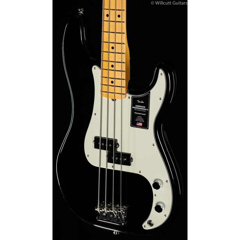 Fender American Professional II Precision Bass Black Maple Fingerboard - ULT975560816752