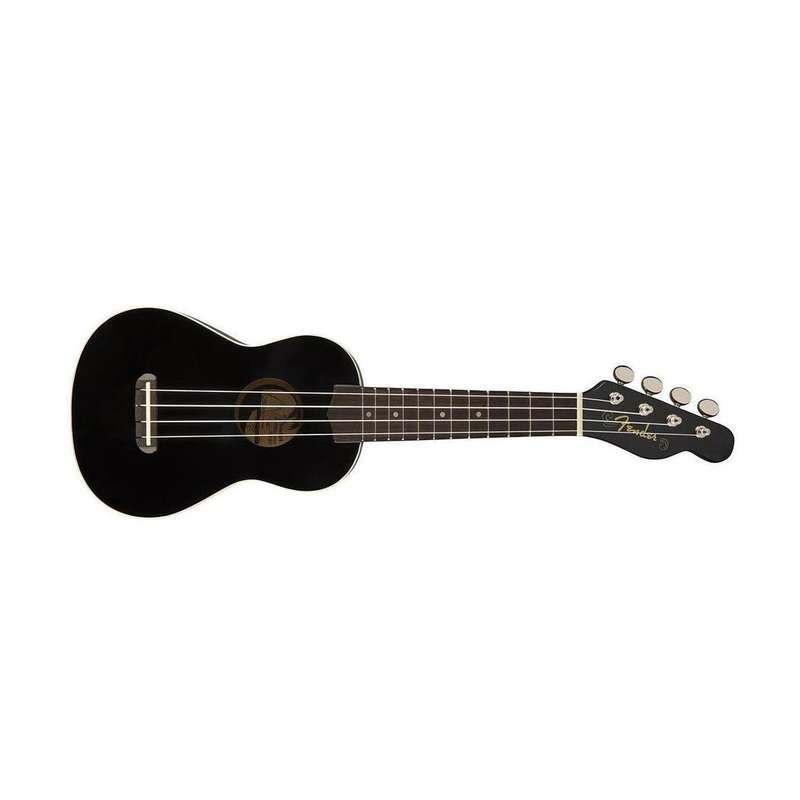 Fender Ukulele, Venice, Black DEMO - ULT975560816794