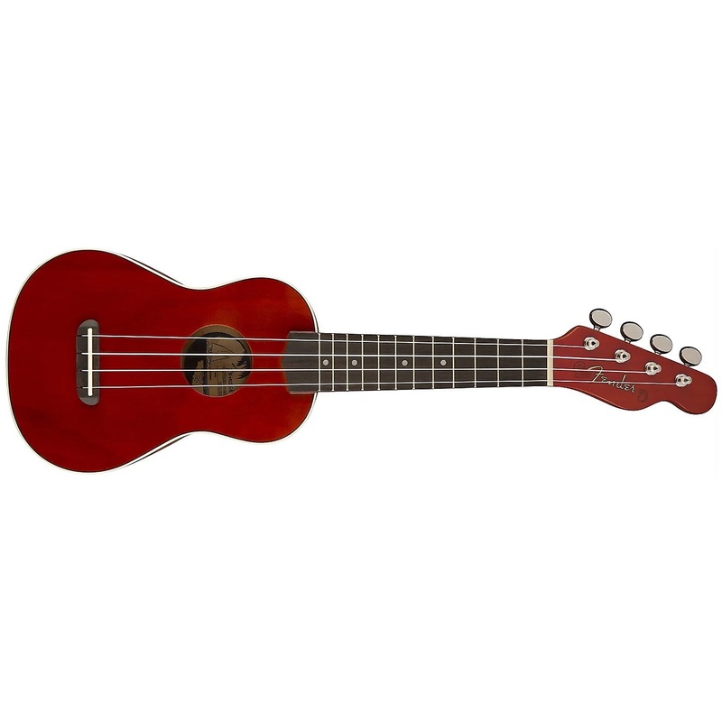 Fender Ukulele, Venice, Cherry DEMO - ULT975560816793