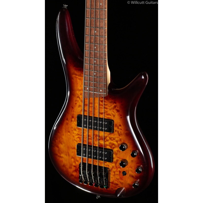 Ibanez Standard SR405EQM Dragon Eye Burst Bass Guitar - ULT975560816524