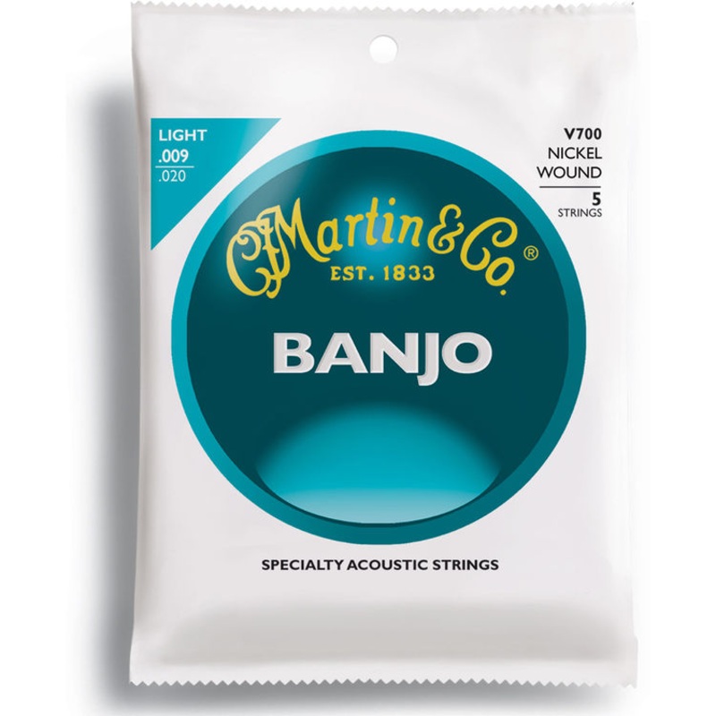 Vega Banjo Strings -.009 - Light - ULT975560816604