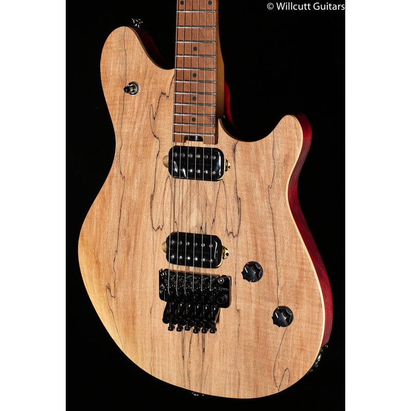 EVH Wolfgang WG Standard Exotic Spalted Maple Baked Maple Fingerboard Natural - ULT975560816279