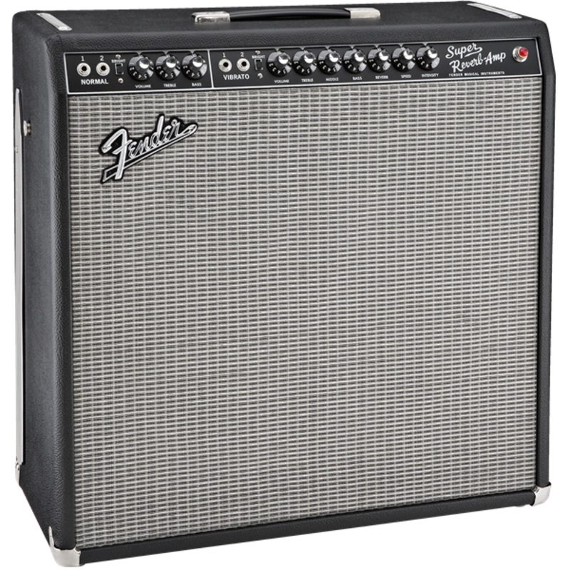Fender '65 Super Reverb Black *Demo - ULT975560816454