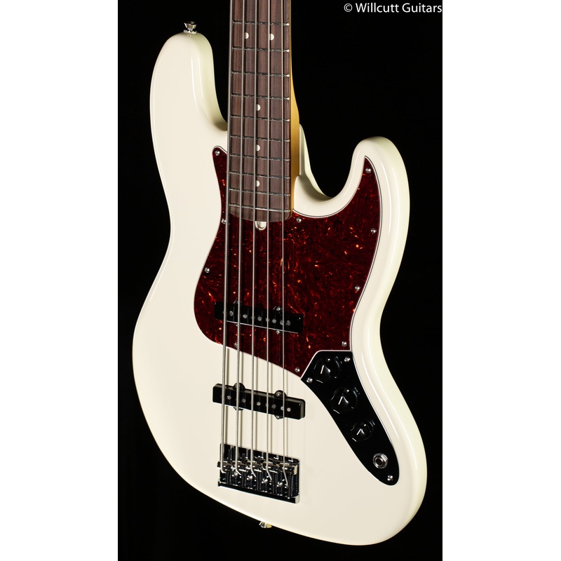 Fender American Professional II Jazz Bass V Olympic White Rosewood Fingerboard DEMO - ULT975560816210