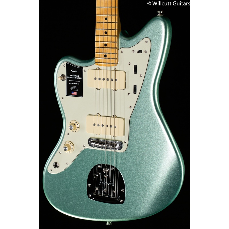 Fender American Professional II Jazzmaster Mystic Surf Green Maple Fingerboard Lefty - ULT975560816222