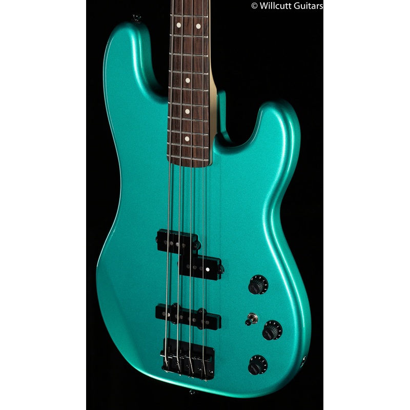 Fender Boxer Series PJ Bass Sherwood Green Metallic Bass Guitar - ULT975560816205