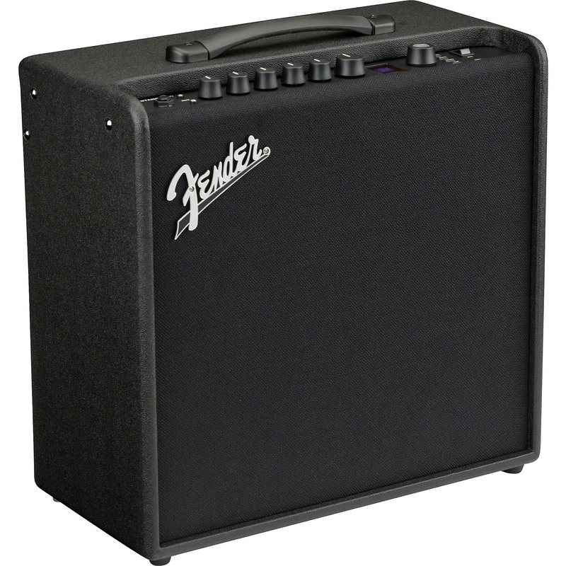 Fender Mustang LT50 50W 1x12" Guitar Combo Amplifier Black - ULT975560816430