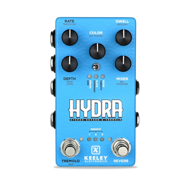 Keeley HYDRA Stereo Reverb & Tremolo - ULT975560816433