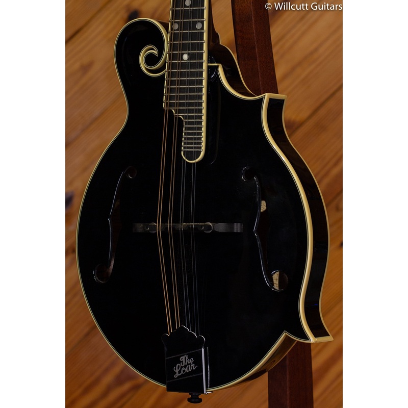 Loar F Mandolin, All Solid Black w/case DEMO - ULT975560816259