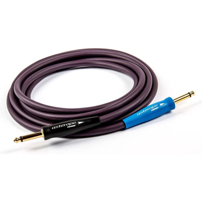 Asterope 10 Ft. 1/4" Pro Stage Instrument Cable Blue/Purple - ULT975560815806