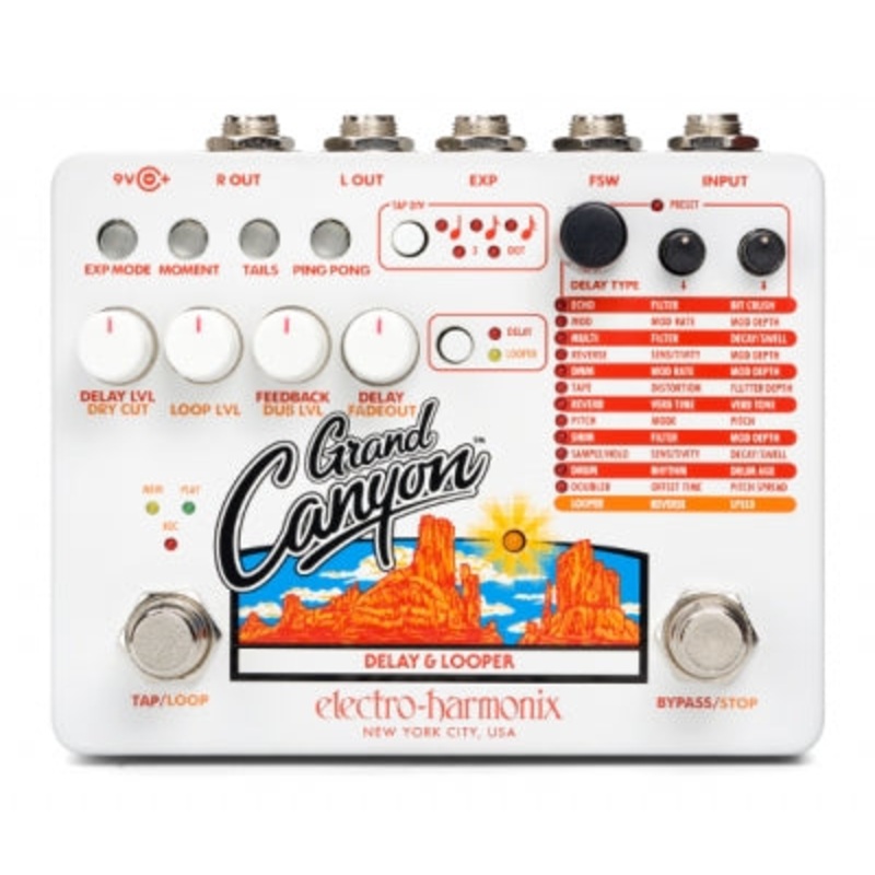 Electro Harmonix Grand Canyon Delay & Looper - ULT975560816077