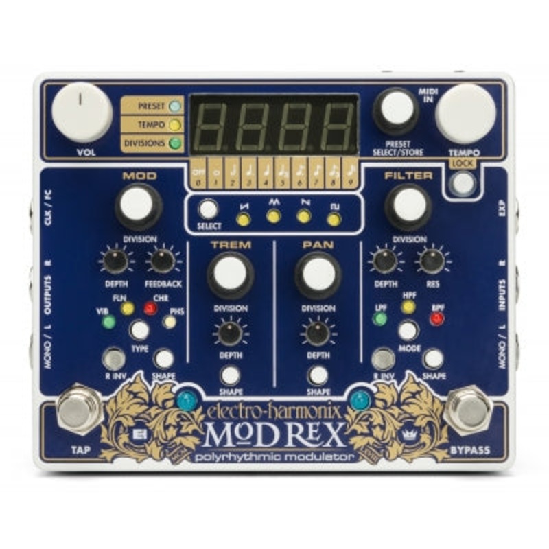 Electro Harmonix Mod Rex Polyrhythmic Modulator - ULT975560815862