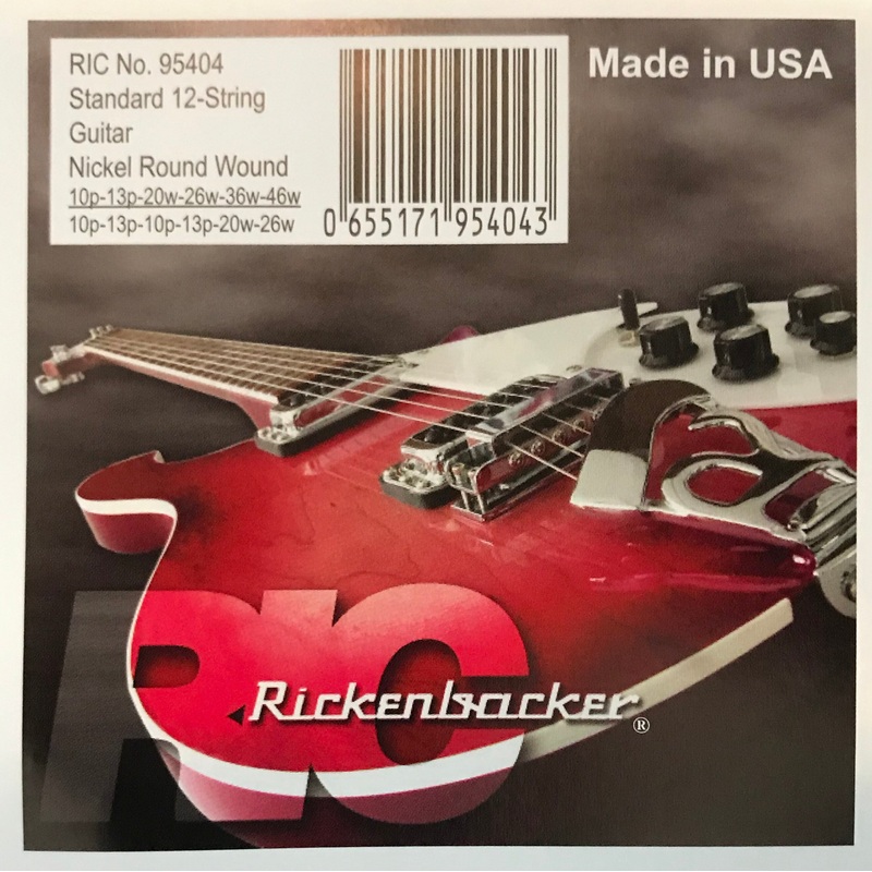Rickenbacker Guitar Strings 12-String Set 10-46 - ULT975560815815