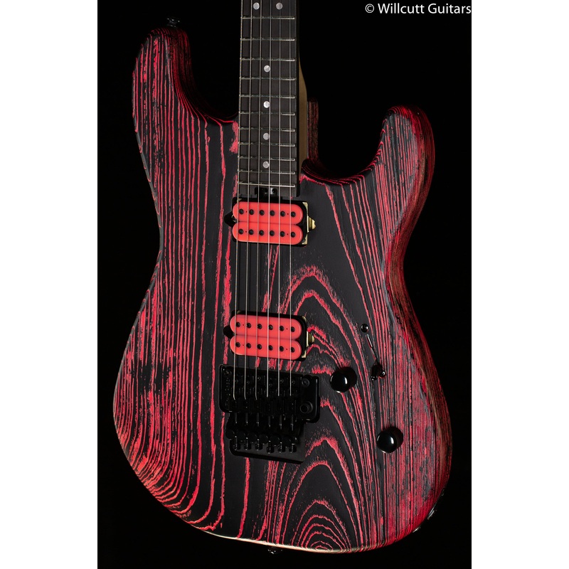 Charvel Pro-Mod San Dimas Style 1 HH FR E Ash Neon Pink Ash - ULT975560815487