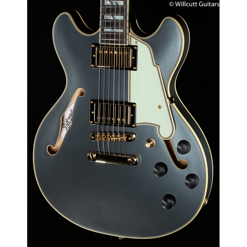 D'Angelico DELUXE MINI DC LE MATTE CHARCOAL - ULT975560815500