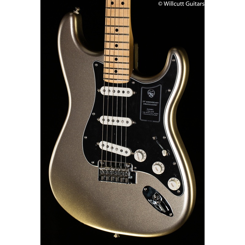 Fender 75th Anniversary Stratocaster Maple Fingerboard Diamond Anniversary DEMO - ULT975560815469