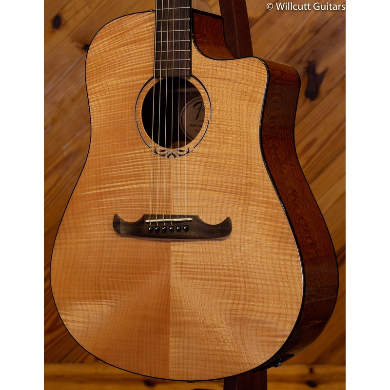 Fender T-Bucket 400CE Natural Flametop -v3 DEMO - ULT975560815527