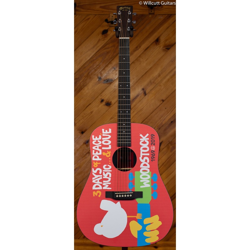 Martin Custom DX Woodstock 50th Anniversary DEMO - ULT975560815522