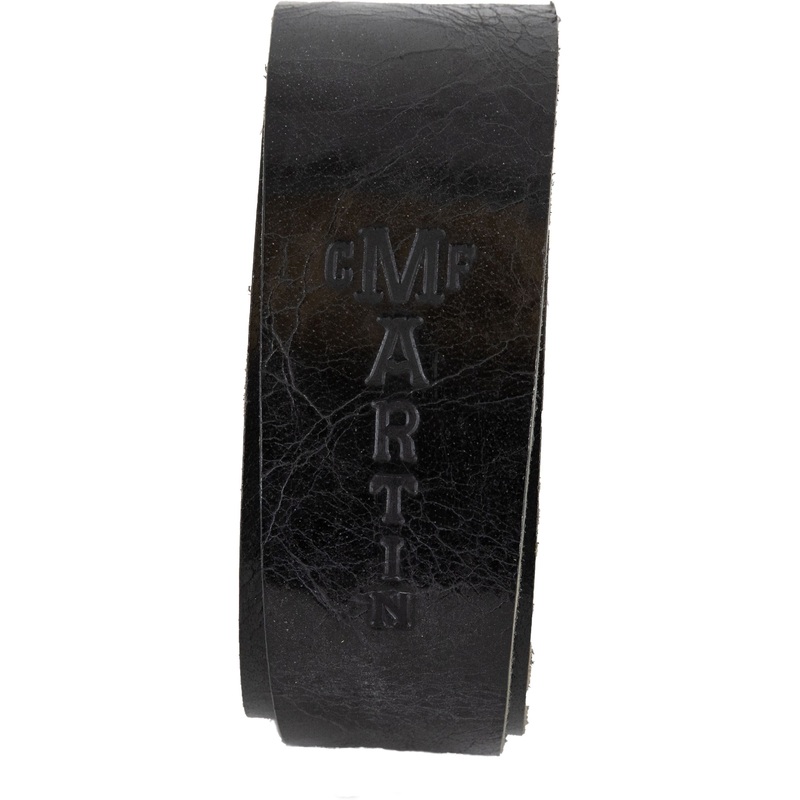 Martin Strap, 2" Leather, CFM Logo, Black - ULT975560815688