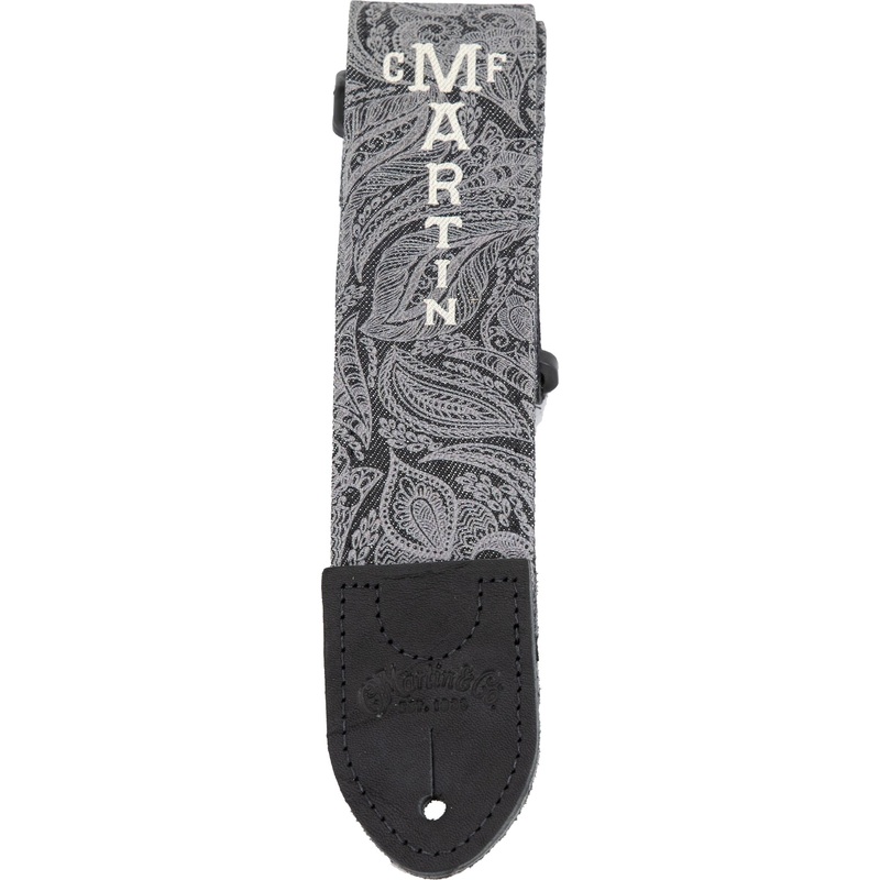 Martin Strap Denim, Black, Paisley - ULT975560815668