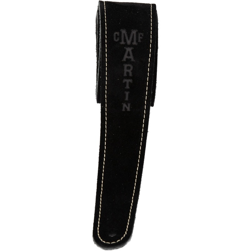 Martin Strap, Suede, Black - ULT975560815687