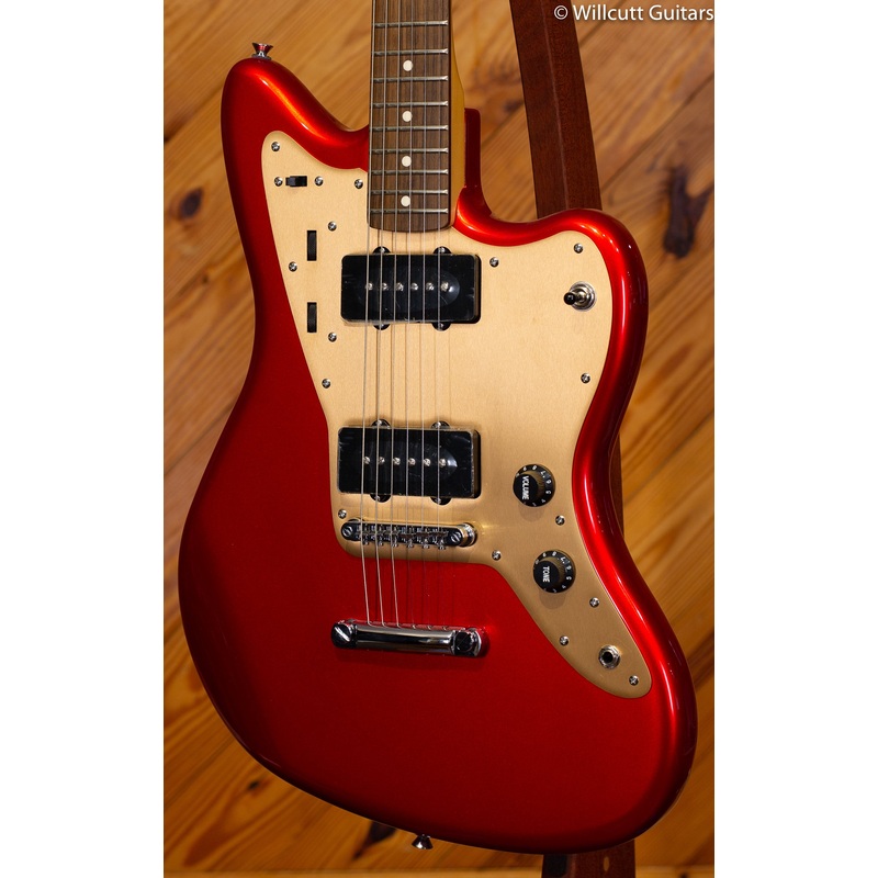 Squier Deluxe Jazzmaster Candy Apple Red DEMO - ULT975560815510