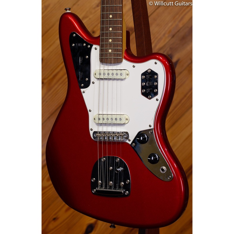 Squier Vintage Modified Jaguar Candy Apple Red Rosewood DEMO - ULT975560815512